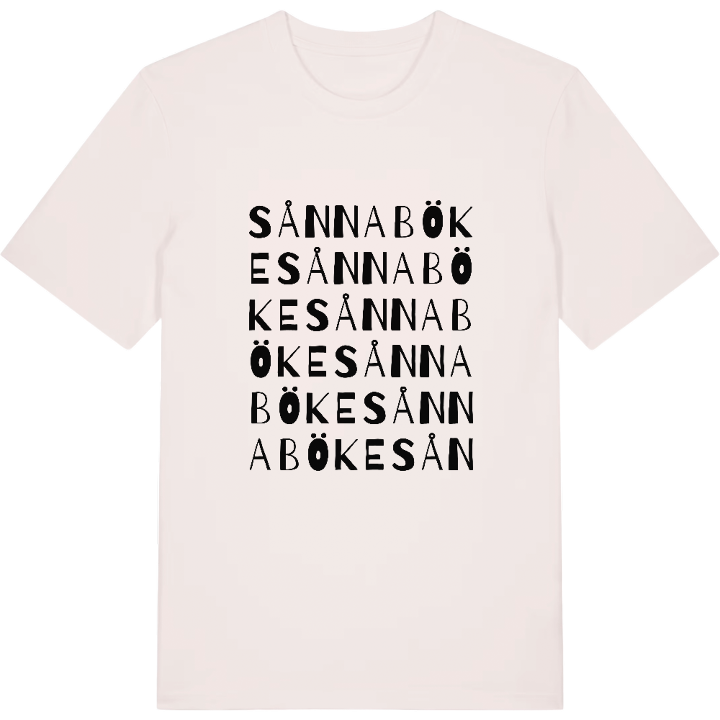 Sånnaböke ordlek t-shirt – t-shirt från PinShirt