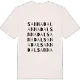 Sannadal ordlek t-shirt