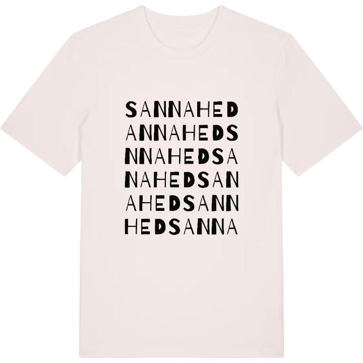 Sannahed ordlek t-shirt – t-shirt från PinShirt