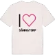 Jag älskar Sånnatorp t-shirt stort tryck
