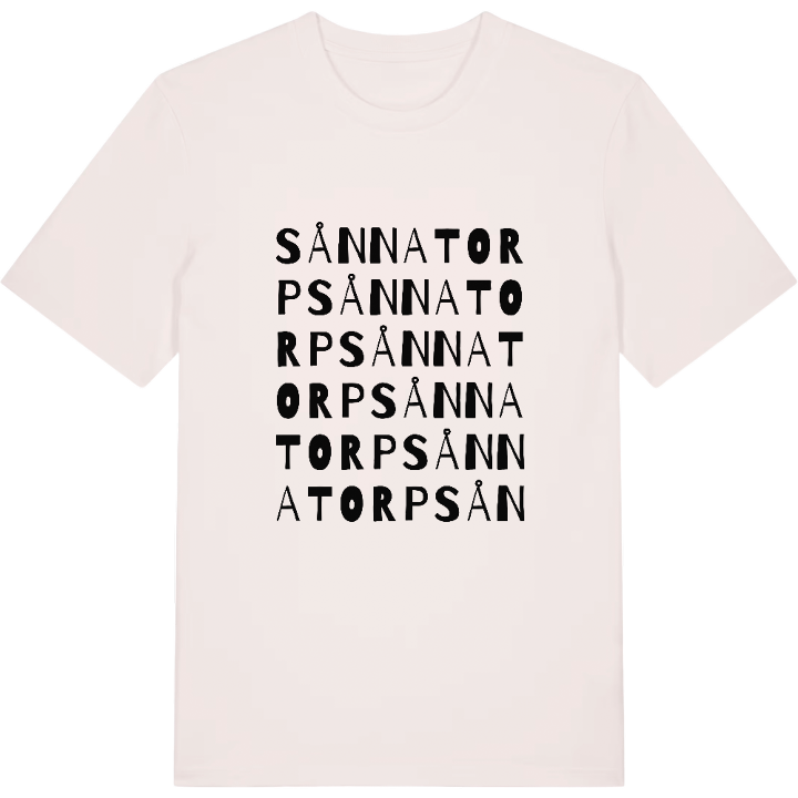 Sånnatorp ordlek t-shirt – t-shirt från PinShirt
