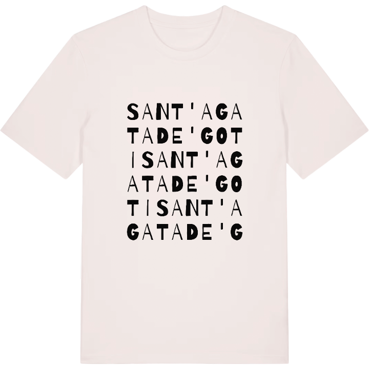 Sant'Agata de' Goti ordlek t-shirt – t-shirt från PinShirt