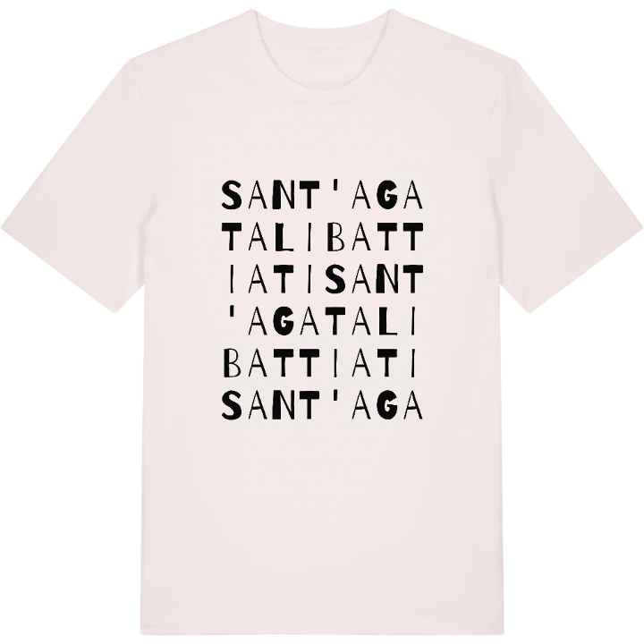 Sant'Agata li Battiati ordlek t-shirt – t-shirt från PinShirt