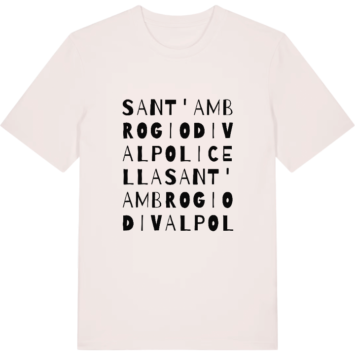 Sant'Ambrogio di Valpolicella ordlek t-shirt – t-shirt från PinShirt