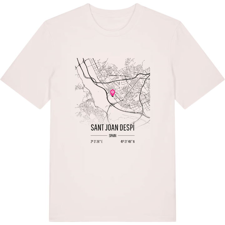 Sant Joan Despí karta t-shirt – t-shirt från PinShirt