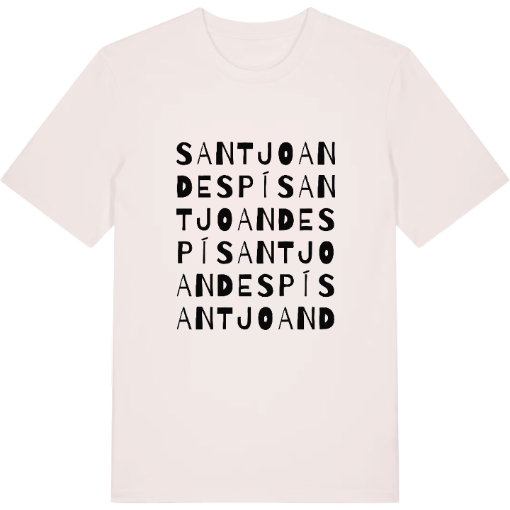 Sant Joan Despí ordlek t-shirt – t-shirt från PinShirt