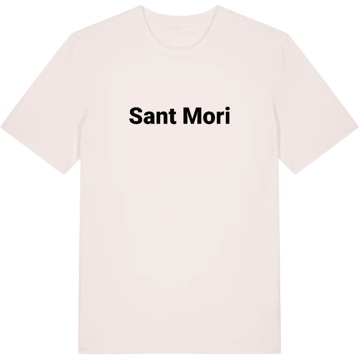 Sant Mori fetstil t-shirt – t-shirt från PinShirt