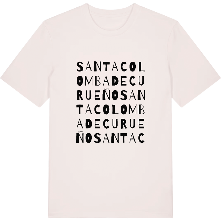 Santa Colomba de Curueño ordlek t-shirt – t-shirt från PinShirt