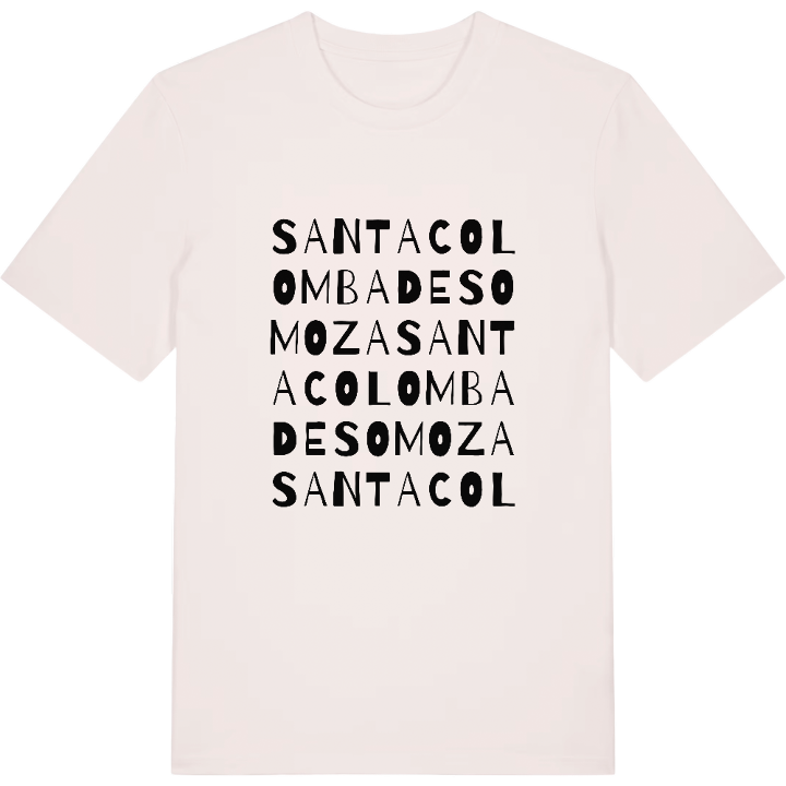 Santa Colomba de Somoza ordlek t-shirt – t-shirt från PinShirt