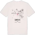Santa Fe karta t-shirt
