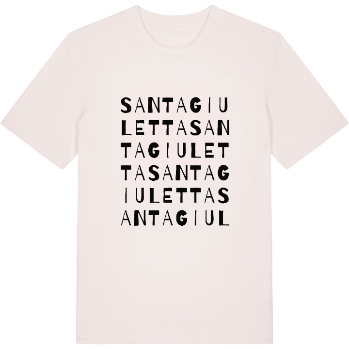 Santa Giuletta ordlek t-shirt – t-shirt från PinShirt