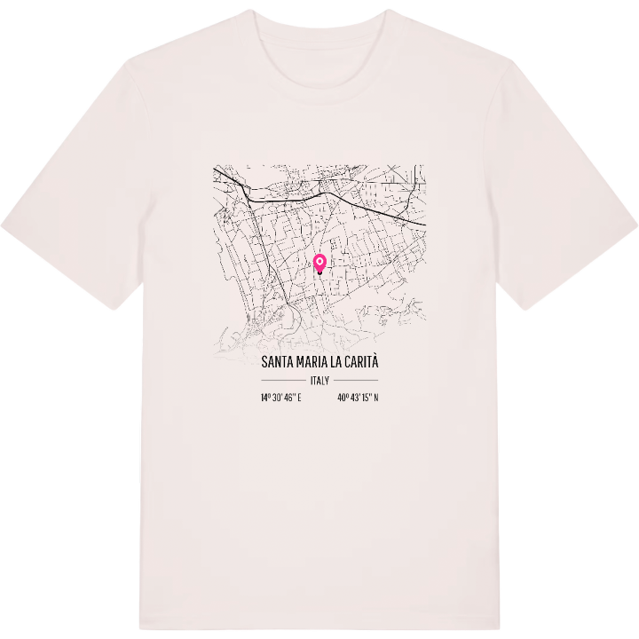 Santa Maria la Carità karta t-shirt – t-shirt från PinShirt