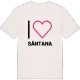 Jag älskar Sântana t-shirt stort tryck