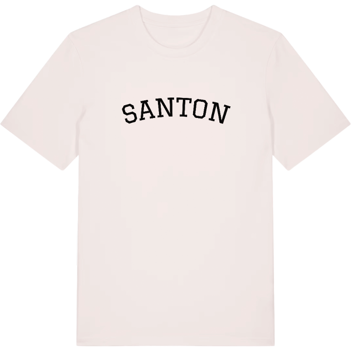 Santon böjd t-shirt – t-shirt från PinShirt