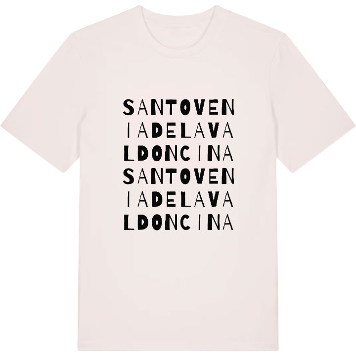 Santovenia de la Valdoncina ordlek t-shirt – t-shirt från PinShirt