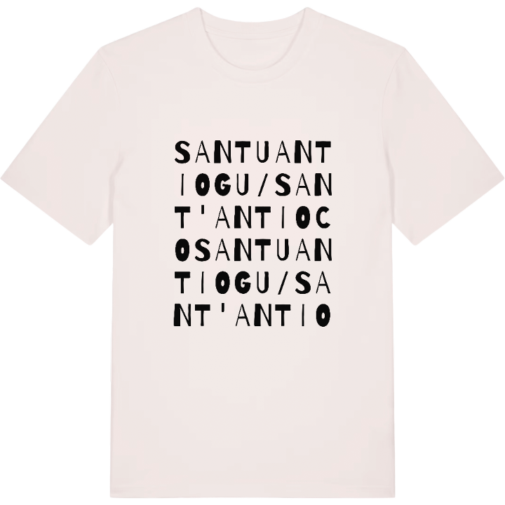 Santu Antiogu/Sant'Antioco ordlek t-shirt – t-shirt från PinShirt