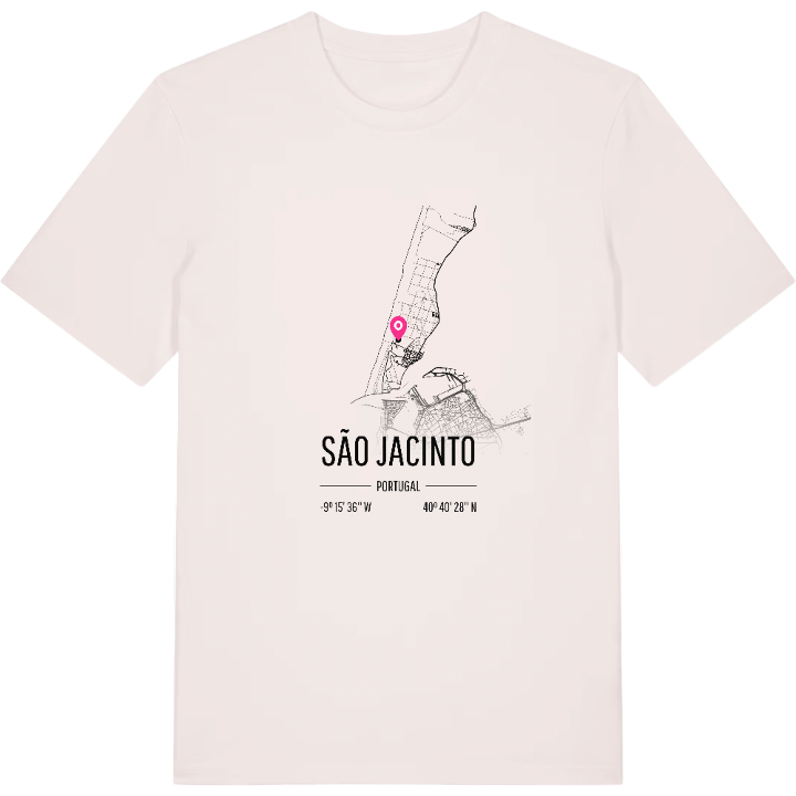São Jacinto karta t-shirt – t-shirt från PinShirt