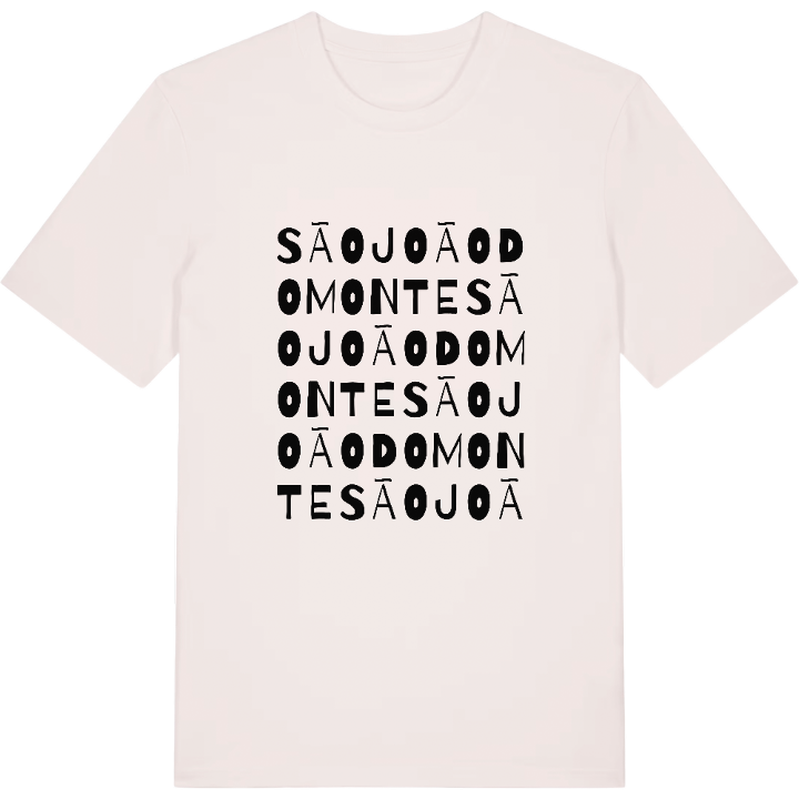 São João do Monte ordlek t-shirt – t-shirt från PinShirt