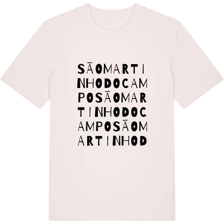 São Martinho do Campo ordlek t-shirt – t-shirt från PinShirt