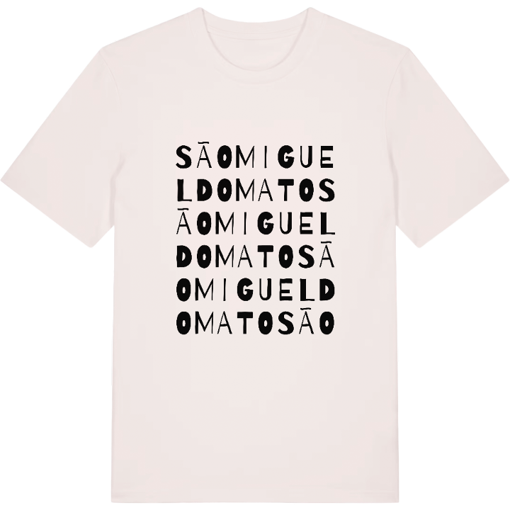 São Miguel do Mato ordlek t-shirt – t-shirt från PinShirt