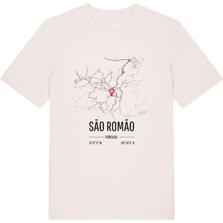 São Romão karta t-shirt – t-shirt från PinShirt