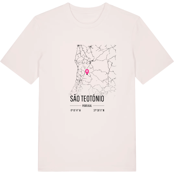 São Teotónio karta t-shirt – t-shirt från PinShirt