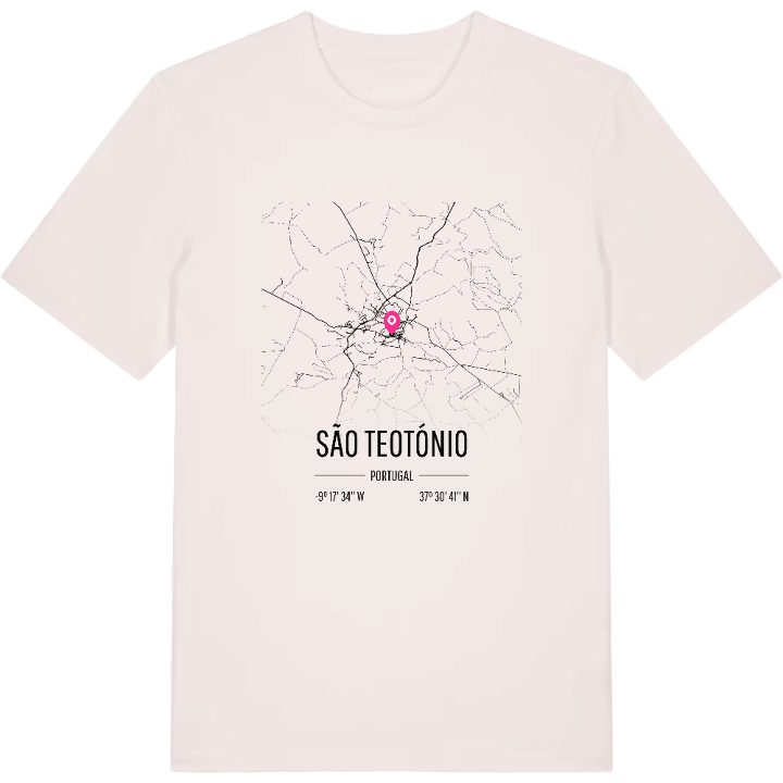 São Teotónio karta t-shirt – t-shirt från PinShirt