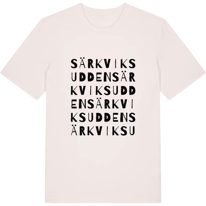 Särkviksudden ordlek t-shirt – t-shirt från PinShirt