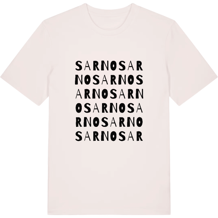 Sarno ordlek t-shirt – t-shirt från PinShirt