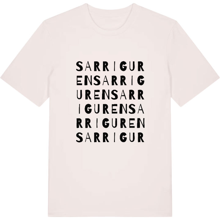 Sarriguren ordlek t-shirt – t-shirt från PinShirt