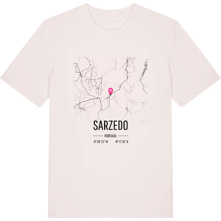 Sarzedo karta t-shirt – t-shirt från PinShirt