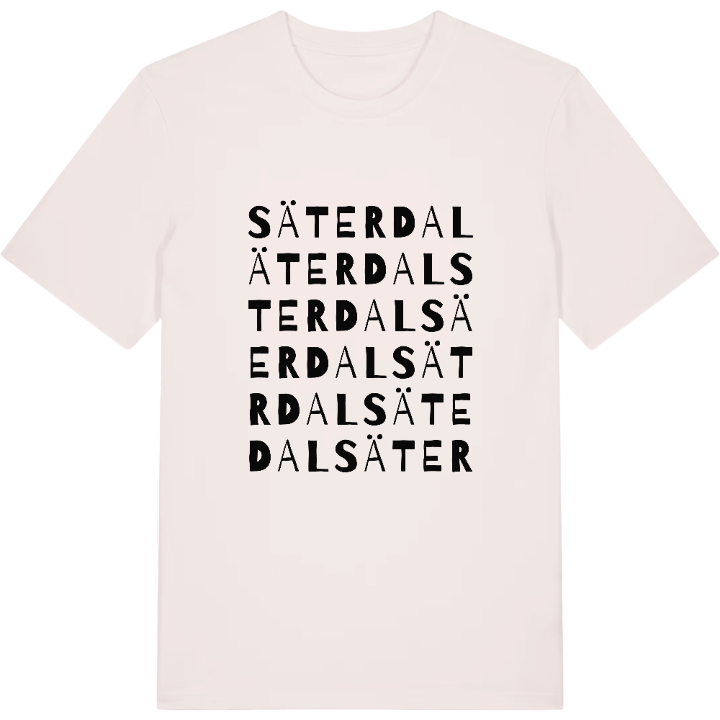 Säterdal ordlek t-shirt – t-shirt från PinShirt
