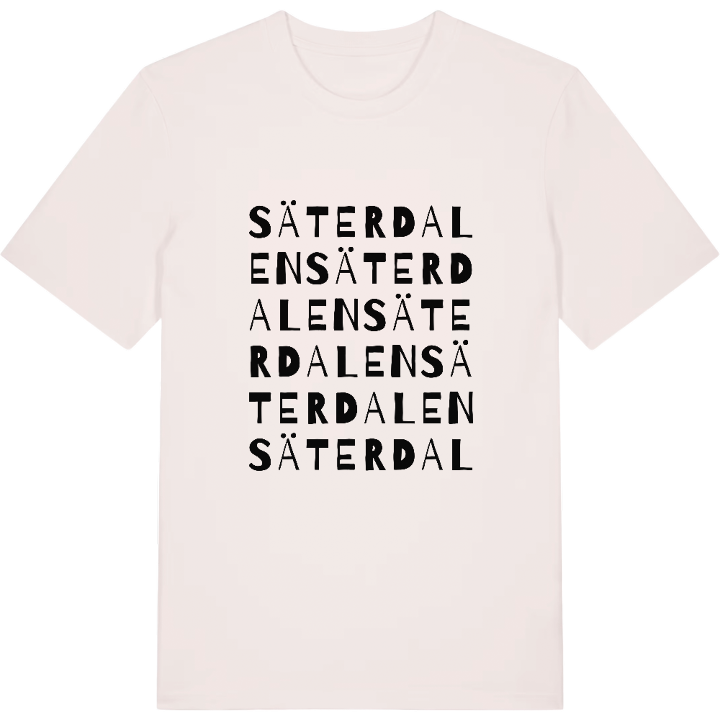 Säterdalen ordlek t-shirt – t-shirt från PinShirt