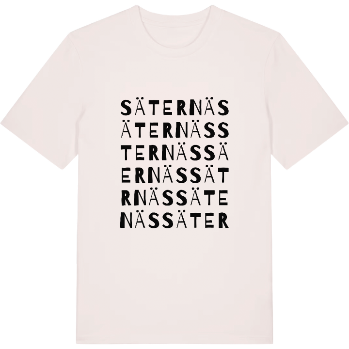 Säternäs ordlek t-shirt – t-shirt från PinShirt