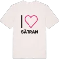 Jag älskar Sätran t-shirt stort tryck