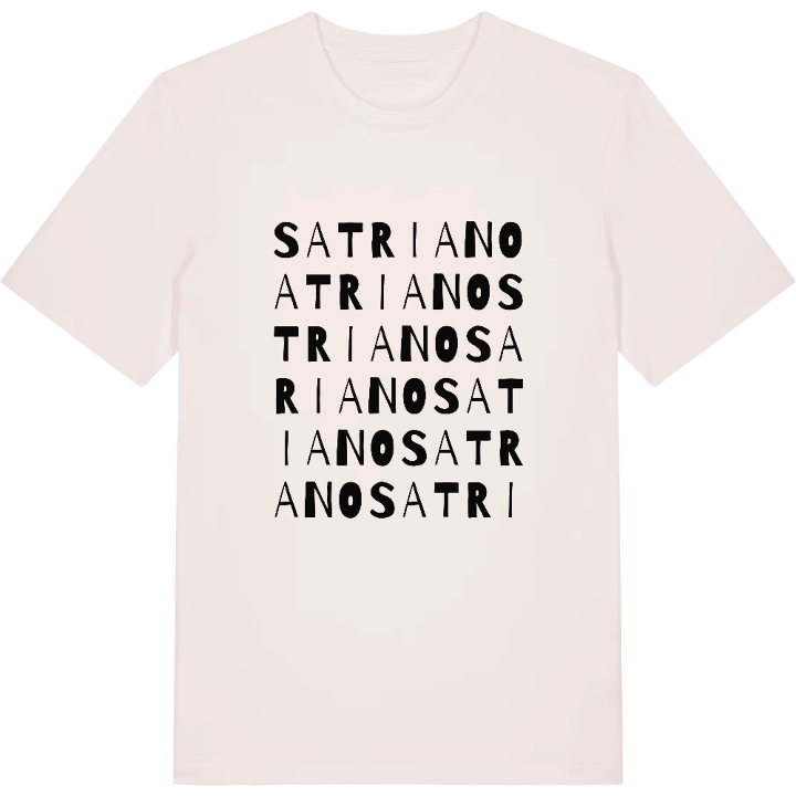 Satriano ordlek t-shirt – t-shirt från PinShirt