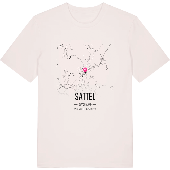 Sattel karta t-shirt – t-shirt från PinShirt