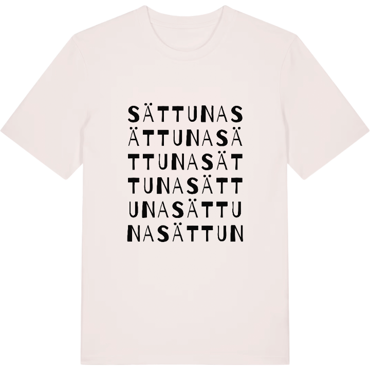 Sättuna ordlek t-shirt – t-shirt från PinShirt