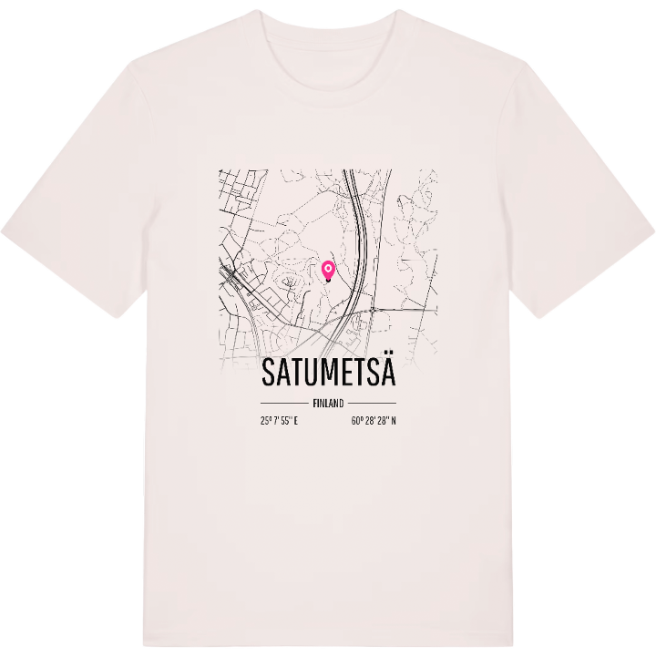 Satumetsä karta t-shirt – t-shirt från PinShirt
