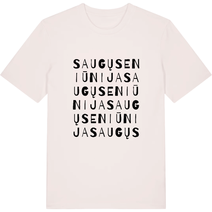 Saugų seniūnija ordlek t-shirt – t-shirt från PinShirt