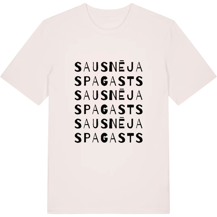 Sausnējas pagasts ordlek t-shirt – t-shirt från PinShirt