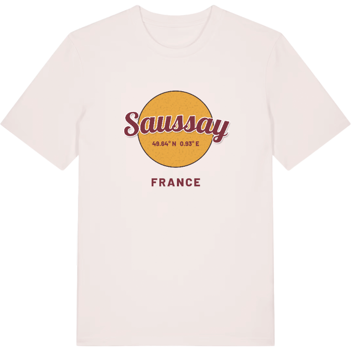 Saussay cirkel t-shirt – t-shirt från PinShirt