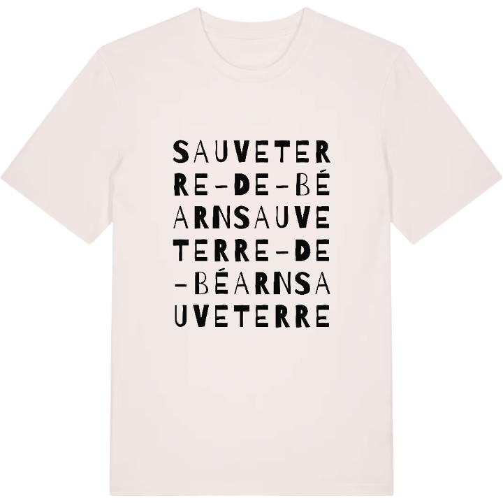 Sauveterre-de-Béarn ordlek t-shirt – t-shirt från PinShirt