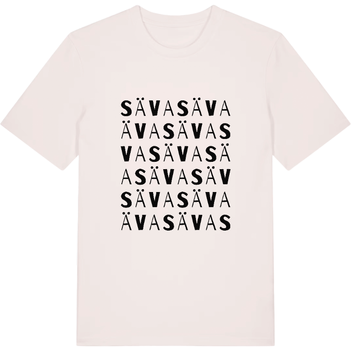 Säva ordlek t-shirt – t-shirt från PinShirt