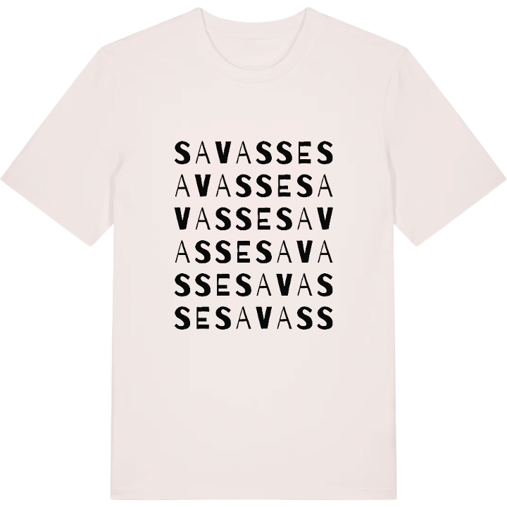 Savasse ordlek t-shirt – t-shirt från PinShirt