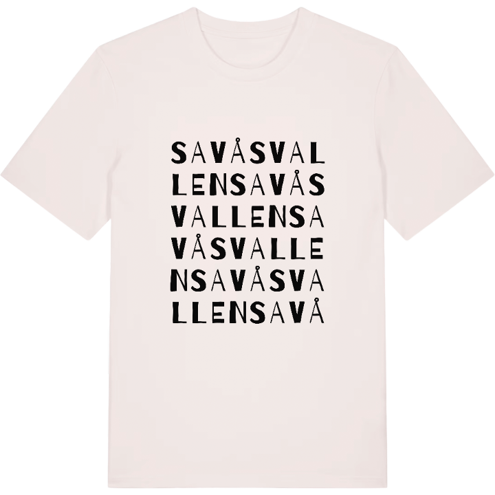 Savåsvallen ordlek t-shirt – t-shirt från PinShirt