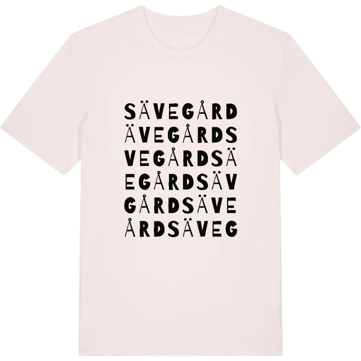 Säve gård ordlek t-shirt – t-shirt från PinShirt