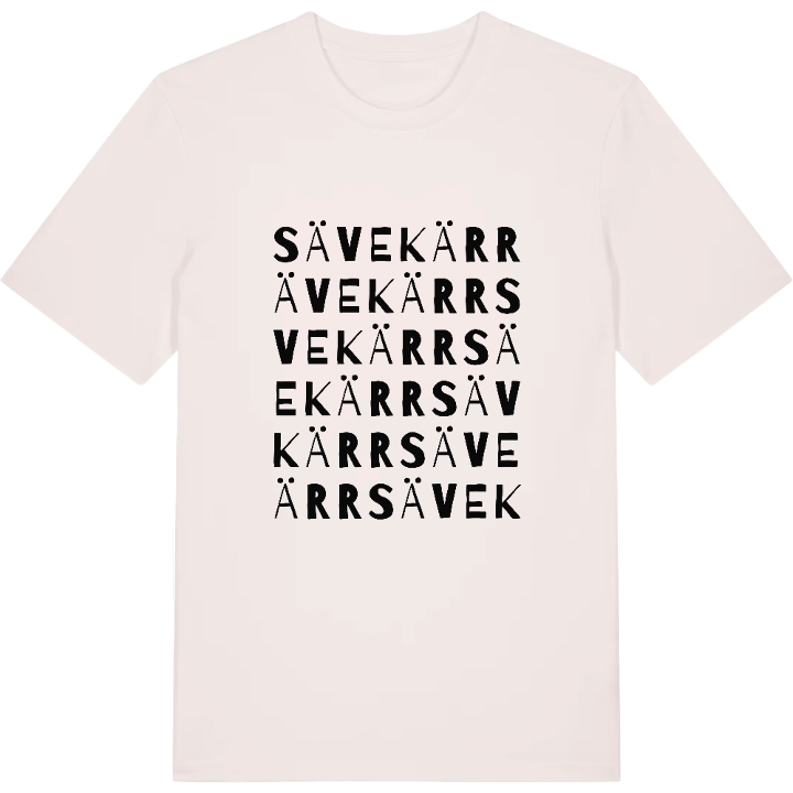 Sävekärr ordlek t-shirt – t-shirt från PinShirt