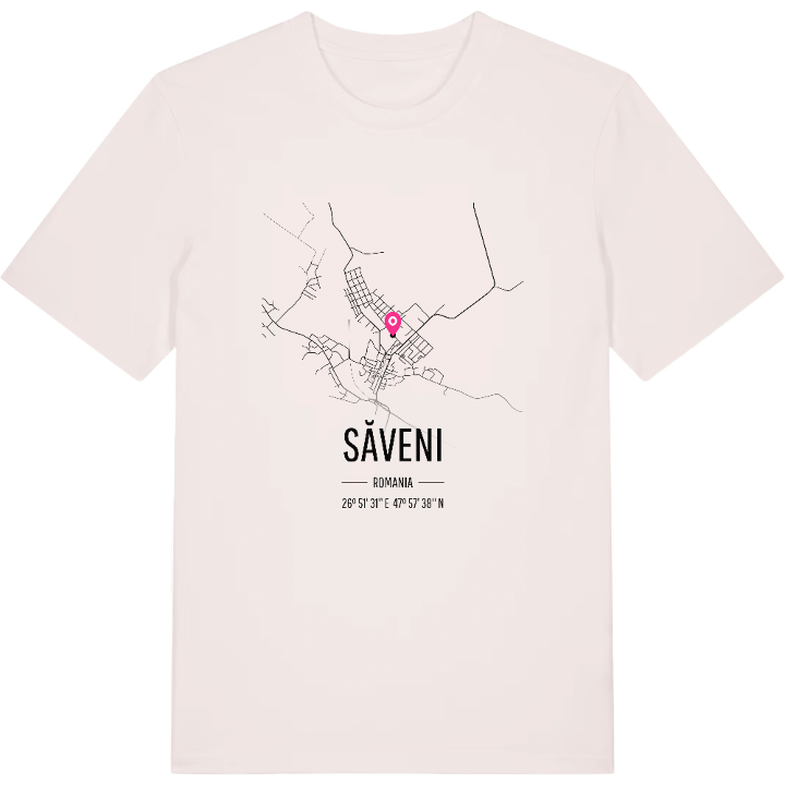 Săveni karta t-shirt – t-shirt från PinShirt