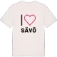 Jag älskar Sävö t-shirt stort tryck
